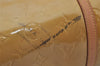 Authentic Louis Vuitton Vernis Bedford Hand Bag Yellow Beige M91006 LV 0725J