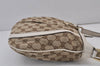 Authentic GUCCI Abbey Shoulder Cross Bag GG Canvas Leather 203257 Brown 0725K