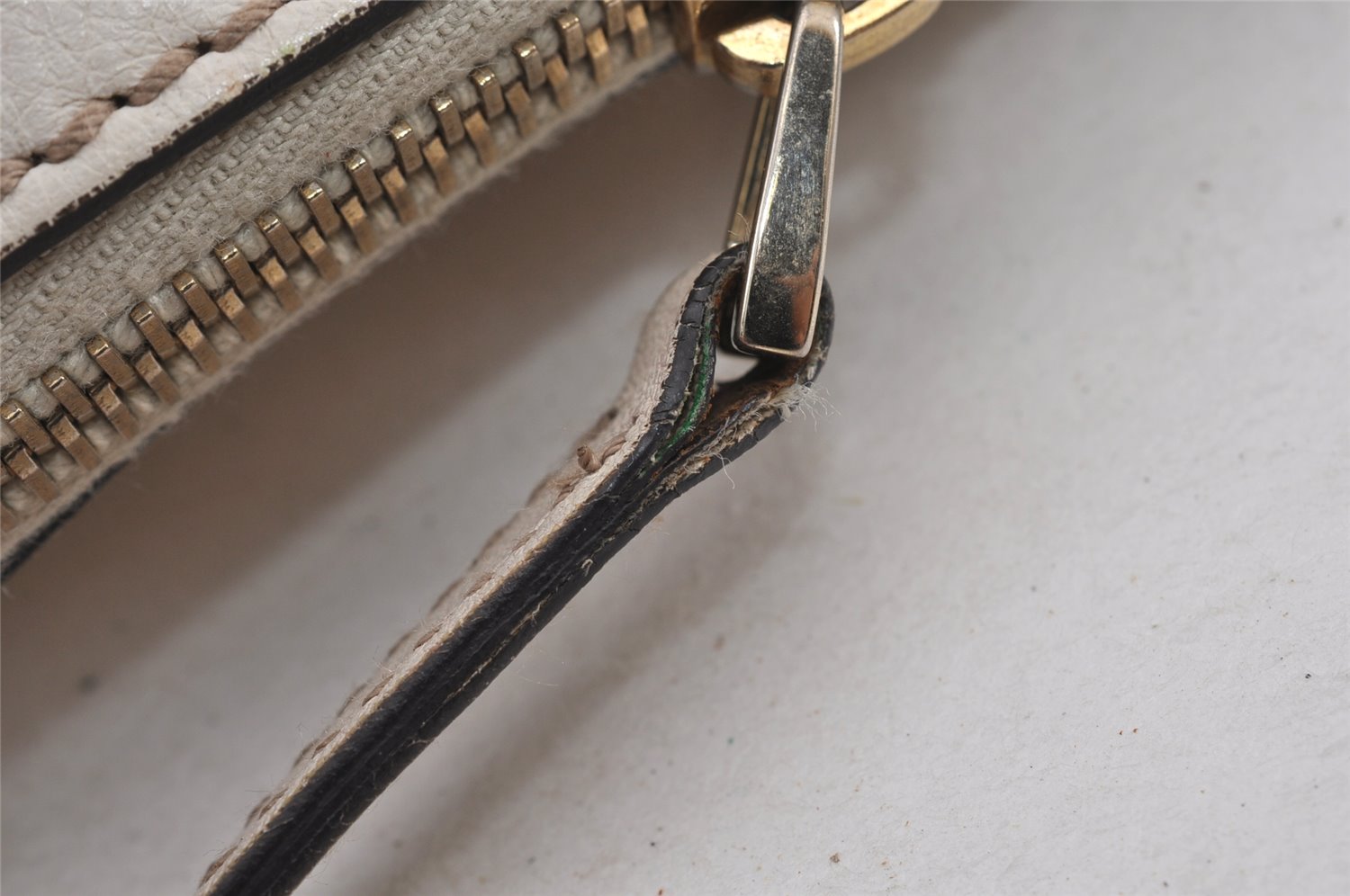 Authentic GUCCI Abbey Shoulder Cross Bag GG Canvas Leather 203257 Brown 0725K