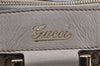 Authentic GUCCI Abbey Shoulder Cross Bag GG Canvas Leather 203257 Brown 0725K