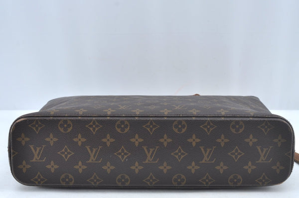 Authentic Louis Vuitton Monogram Luco Shoulder Tote Bag M51155 LV Junk 0726J