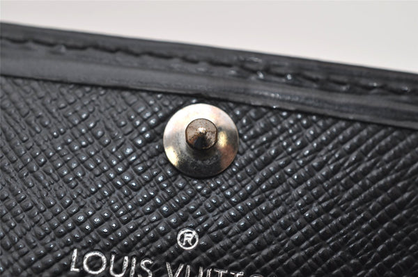 Authentic Louis Vuitton Epi Multicles 4 Key Case Black M63822 LV 0726K