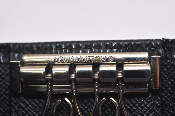 Authentic Louis Vuitton Epi Multicles 4 Key Case Black M63822 LV 0726K