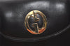 Authentic GUCCI Shoulder Hand Bag Purse Interlocking G Leather Black 0728J