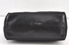 Authentic PRADA ACCIAIO Nylon Leather Tote Bag BR1091 Black 0728K