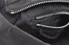 Authentic PRADA ACCIAIO Nylon Leather Tote Bag BR1091 Black 0728K