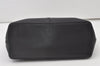 Authentic BURBERRY Vintage Leather Hand Bag Purse Black 0731J