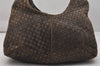 Authentic BOTTEGA VENETA Intrecciato Leather Shoulder Hand Bag Purse Brown 0734K