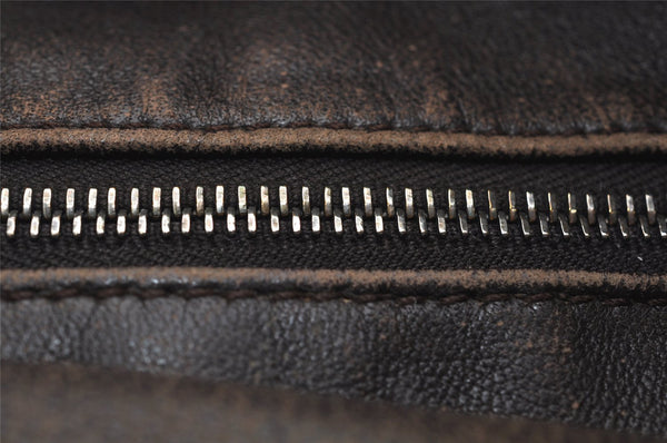 Authentic BOTTEGA VENETA Intrecciato Leather Shoulder Hand Bag Purse Brown 0734K