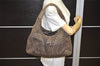 Authentic BOTTEGA VENETA Intrecciato Leather Shoulder Hand Bag Purse Brown 0734K