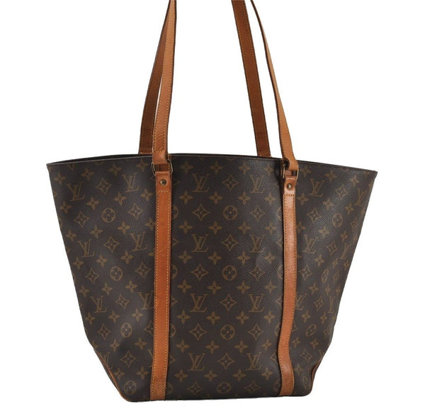 Authentic Louis Vuitton Monogram Sac Shopping PM Tote Bag M51108 LV 0737J