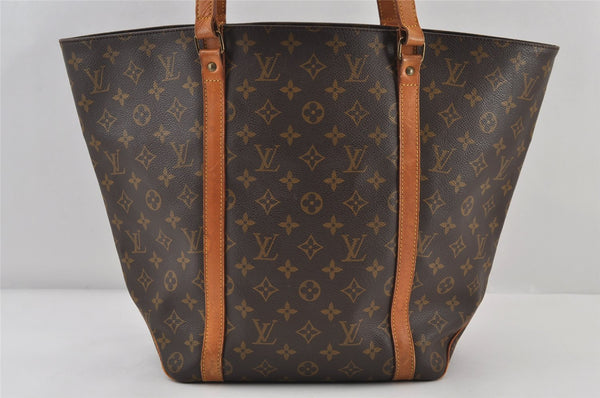 Authentic Louis Vuitton Monogram Sac Shopping PM Tote Bag M51108 LV 0737J