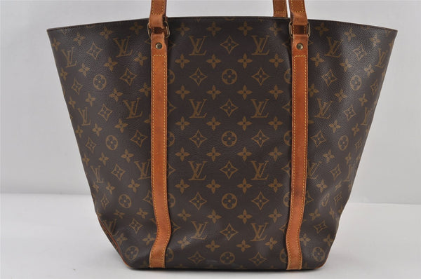 Authentic Louis Vuitton Monogram Sac Shopping PM Tote Bag M51108 LV 0737J