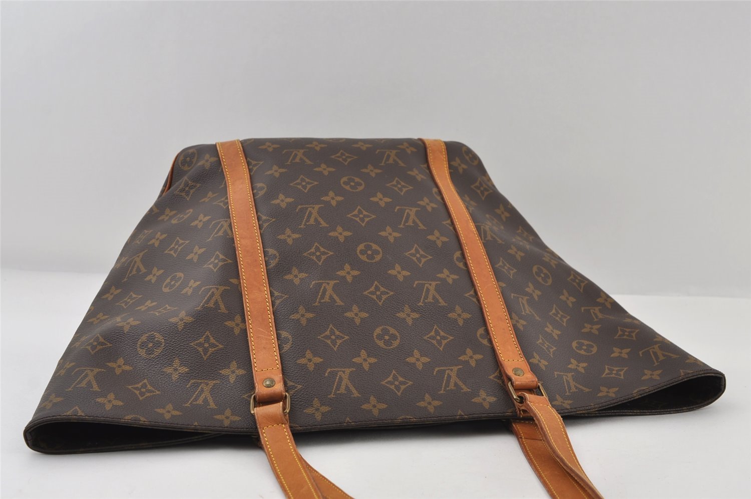 Authentic Louis Vuitton Monogram Sac Shopping PM Tote Bag M51108 LV 0737J