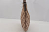 Authentic GUCCI Shoulder Hand Bag Purse GG Canvas Leather 0050813 Brown 0738J