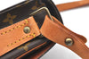 Authentic Louis Vuitton Monogram Cartouchiere MM M51253 Shoulder Cross Bag 0739G