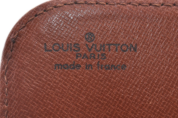 Authentic Louis Vuitton Monogram Cartouchiere MM M51253 Shoulder Cross Bag 0739G
