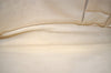 Authentic GUCCI Vintage Horsebit Clutch Hand Bag Purse PVC Leather Beige 0739J