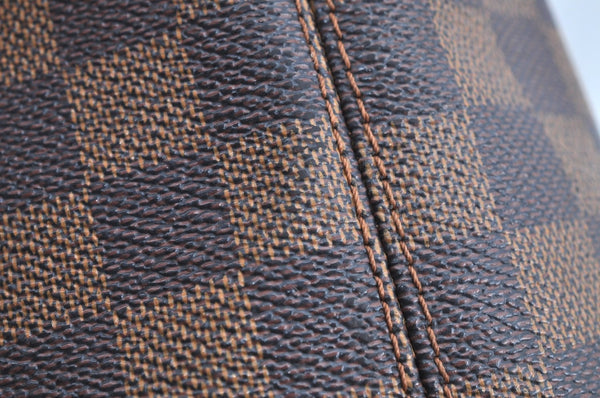 Authentic Louis Vuitton Damier Saleya PM Shoulder Tote Bag N51183 LV 0740H