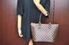 Authentic Louis Vuitton Damier Saleya PM Shoulder Tote Bag N51183 LV 0740H