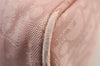 Authentic Christian Dior Trotter Lovely Hand Bag Pouch Nylon Leather Pink 0740K