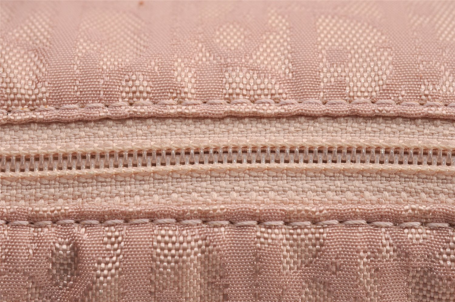 Authentic Christian Dior Trotter Lovely Hand Bag Pouch Nylon Leather Pink 0740K