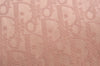 Authentic Christian Dior Trotter Lovely Hand Bag Pouch Nylon Leather Pink 0740K