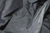 Authentic CHANEL New Travel Line Shoulder Tote Bag Nylon Leather Black 0741J