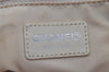 Authentic CHANEL New Travel Line Shoulder Tote Bag Nylon Leather Pink 0742J