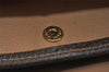 Authentic GUCCI Vintage Bamboo Shoulder Bag Purse Leather Brown 0742K