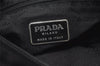 Authentic PRADA Vintage Nylon Shoulder Tote Bag Purse Black 0744K