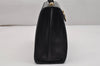 Authentic Salvatore Ferragamo Gancini Leather 2Way Shoulder Hand Bag Black 0745K