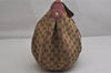 Authentic GUCCI Sukey Shoulder Tote Bag GG Canvas Leather 232955 Brown 0746K