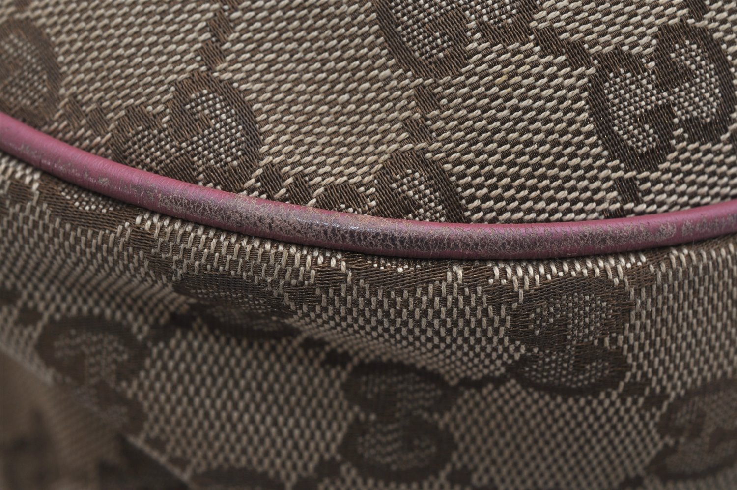 Authentic GUCCI Sukey Shoulder Tote Bag GG Canvas Leather 232955 Brown 0746K