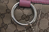 Authentic GUCCI Sukey Shoulder Tote Bag GG Canvas Leather 232955 Brown 0746K