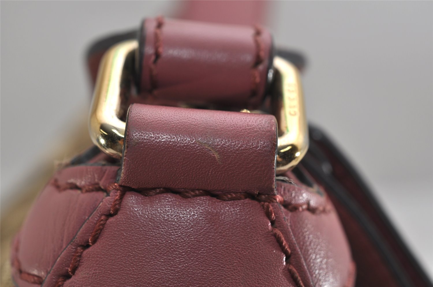 Authentic GUCCI Sukey Shoulder Tote Bag GG Canvas Leather 232955 Brown 0746K