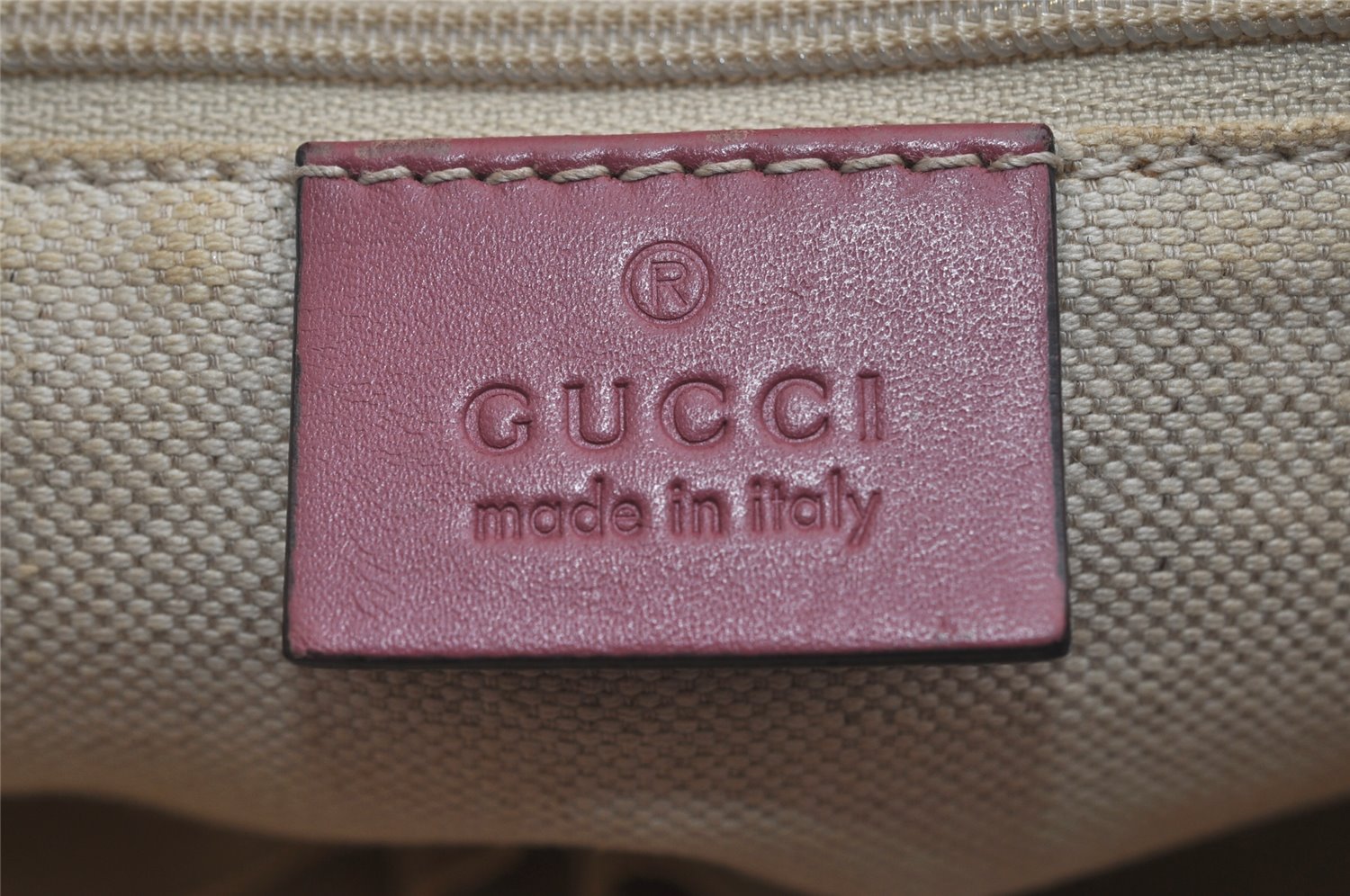 Authentic GUCCI Sukey Shoulder Tote Bag GG Canvas Leather 232955 Brown 0746K