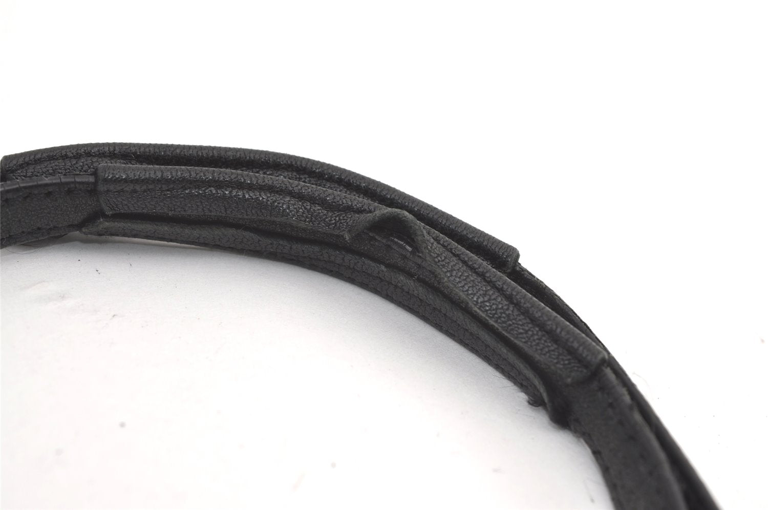 Authentic JIMMY CHOO Vintage Star Studs Leather Shoulder Tote Bag Black 0747K