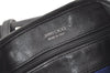 Authentic JIMMY CHOO Vintage Star Studs Leather Shoulder Tote Bag Black 0747K