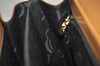 Authentic Salvatore Ferragamo Gancini Leather 2Way Shoulder Hand Bag Brown 0748K