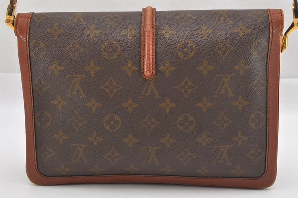 Authentic Louis Vuitton Monogram Sac Vendome Shoulder Cross Bag Old Model 0749J