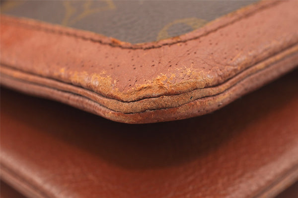 Authentic Louis Vuitton Monogram Sac Vendome Shoulder Cross Bag Old Model 0749J