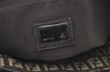 Authentic FENDI Zucchino Shoulder Tote Bag Canvas Leather Brown 0750K