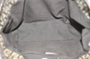 Authentic FENDI Zucchino Shoulder Tote Bag Canvas Leather Brown 0750K