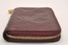 Authentic Louis Vuitton Vernis Zippy Coin Purse Wallet Wine Red M91534 Box 0751J