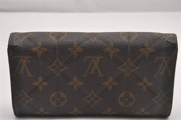 Auth Louis Vuitton Monogram Etoile Portefeuille Sarah Wallet M66556 LV 0752J