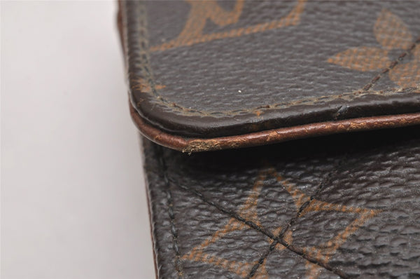 Auth Louis Vuitton Monogram Etoile Portefeuille Sarah Wallet M66556 LV 0752J