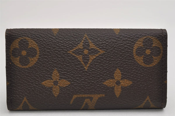 Authentic Louis Vuitton Monogram Multicles 4 Four Hooks Key Case M62631 LV 0754K