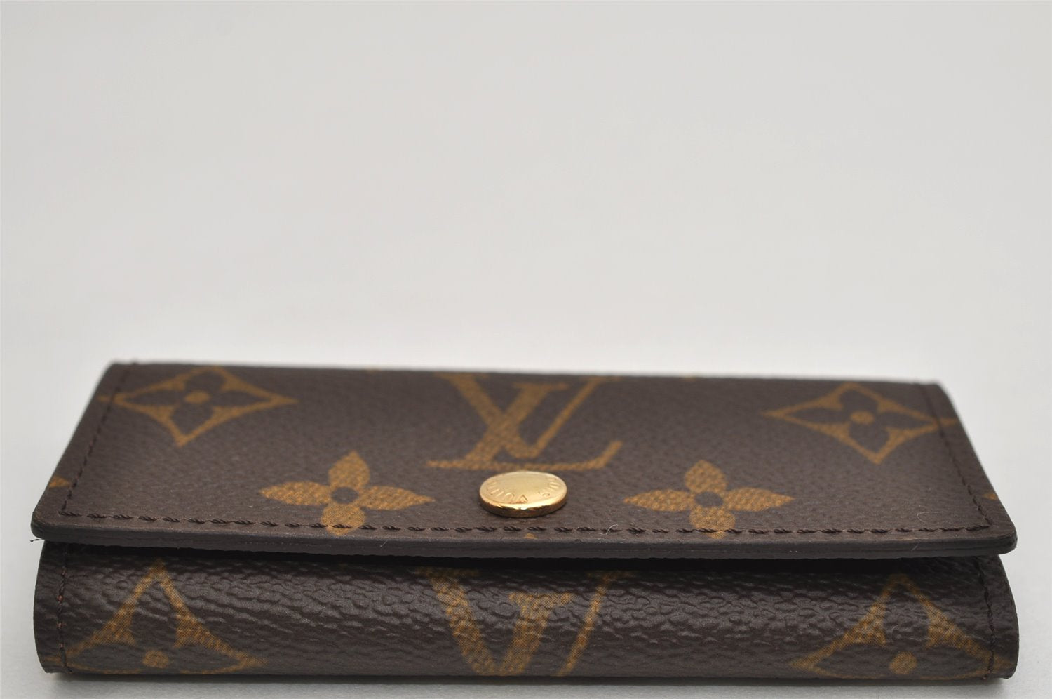 Authentic Louis Vuitton Monogram Multicles 4 Four Hooks Key Case M62631 LV 0754K
