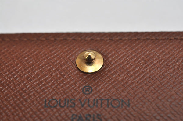 Authentic Louis Vuitton Monogram Multicles 4 Four Hooks Key Case M62631 LV 0754K